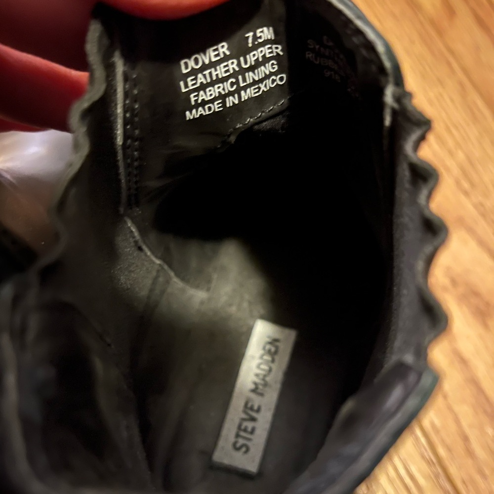 Steve Madden Dover Ankle Boots 7.5M